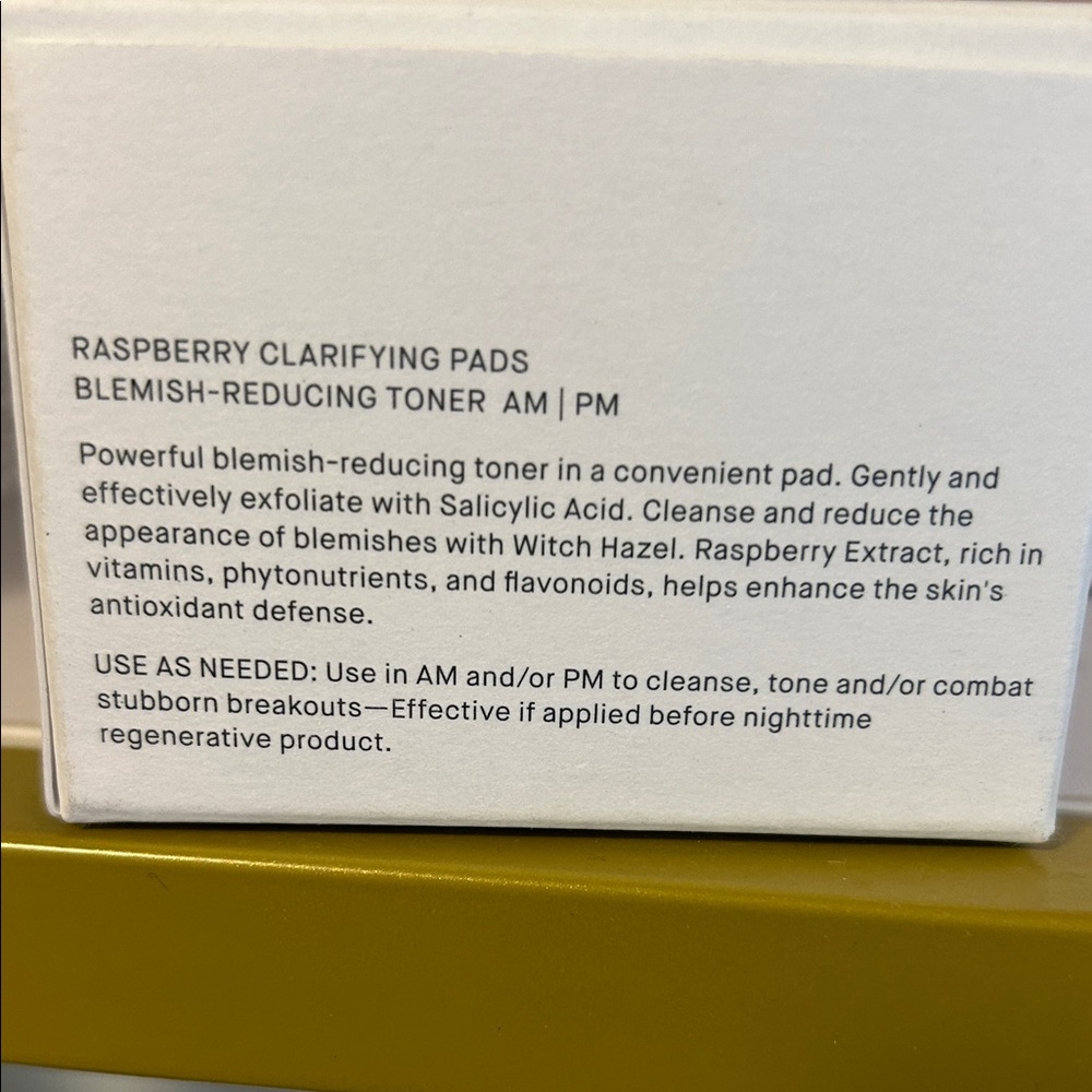 Raspberry Clarifying Pads - White - Picture 2 of 5